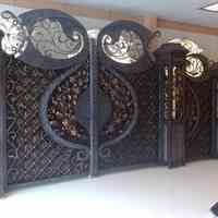 ساخت درب فرفورژه شیراز و درب cnc شیراز بوشهر