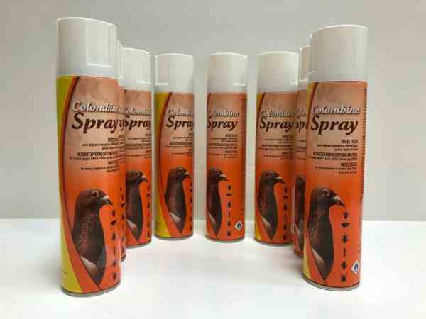 عرضه کننده محصولات تقویتی پرندگان_Colombine spray