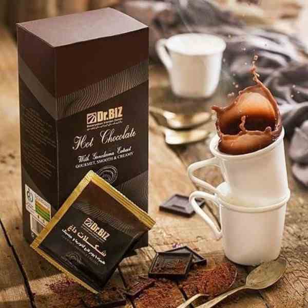 کافه هات چاکلت (شکلات داغ) با قارچ گانودرما 