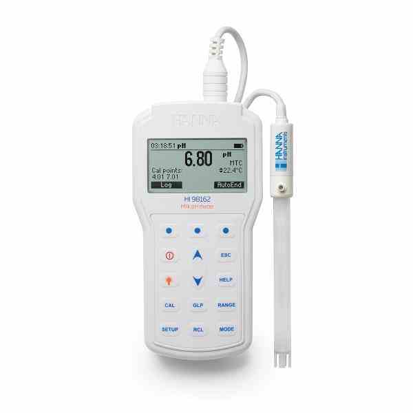 pH متر پرتابل شیر HI98162