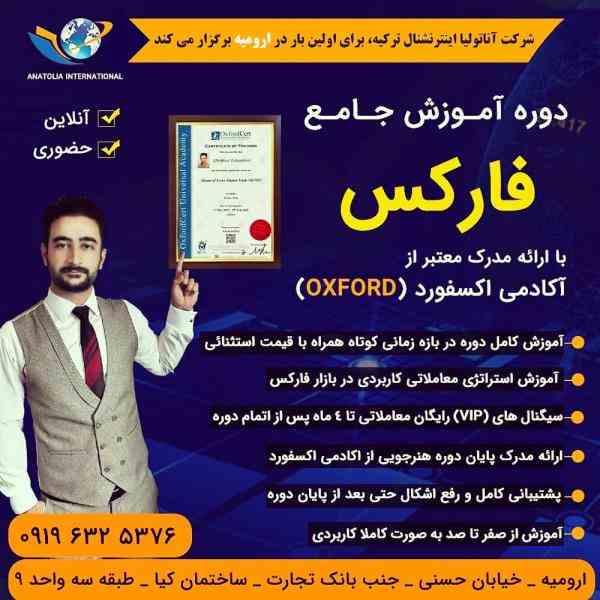 کلاس فارکس در ارومیه بصورت حضوری 