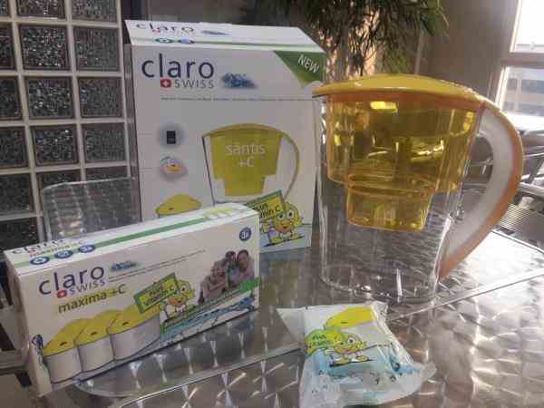 اولین و بهترین پارچ تصفیه آب به همراه ویتامین C در ایران، نماینده Claro Swiss