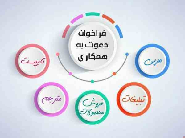 کار غیر حضوری  با در آمد بالا !!