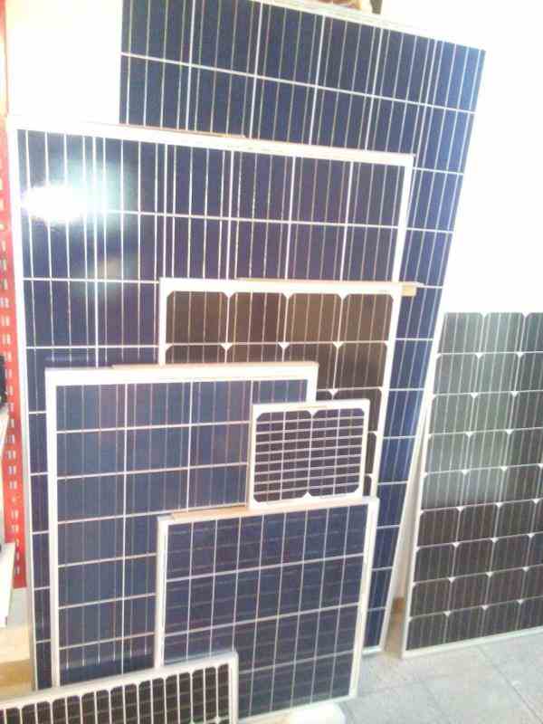 انواع پنل های خورشیدی 