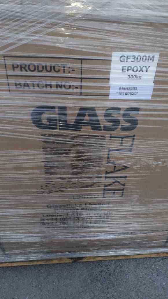 گلاس میکرونیزه انگلیسی اصل . Glass Flack 300 me