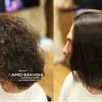 صاف کردن مو فر داماد 