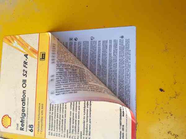 فروش روغن کمپرسورهای برودتی
