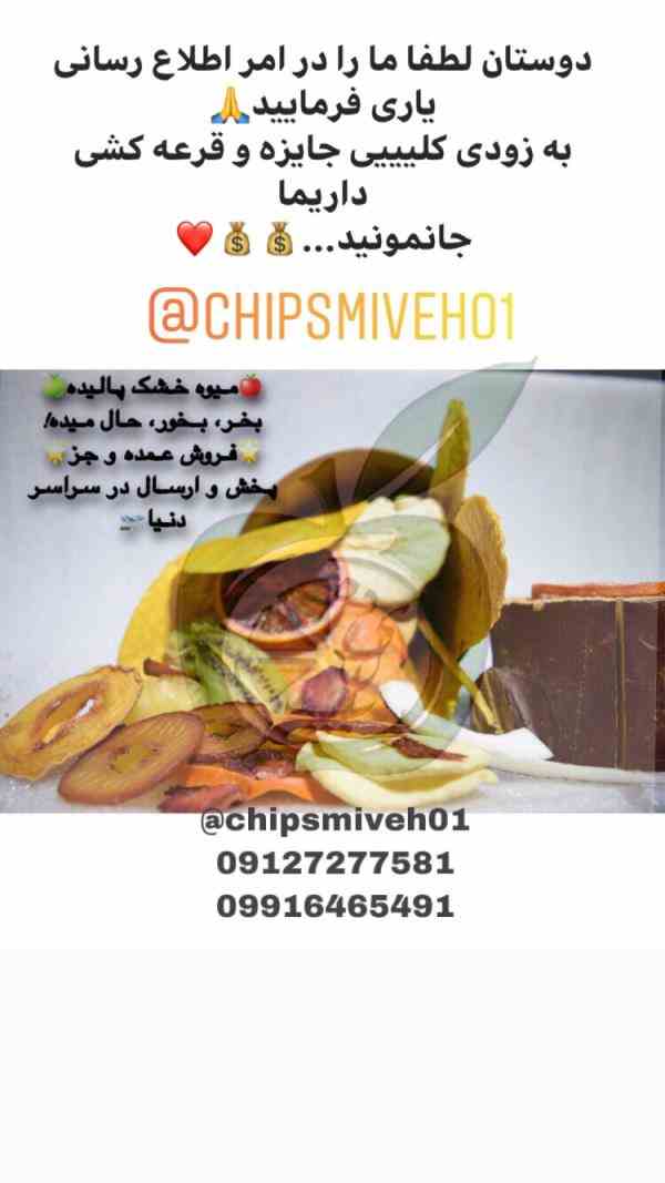 فروش میوه خشک پالیده