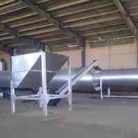 خط کامل تفاله خشک کنی (خشک کن دوار) 