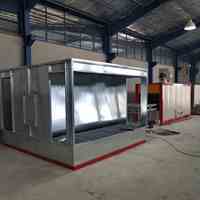 تامین و فروش ویژه کابین پاشش رنگ (آبشار رنگ مایع)