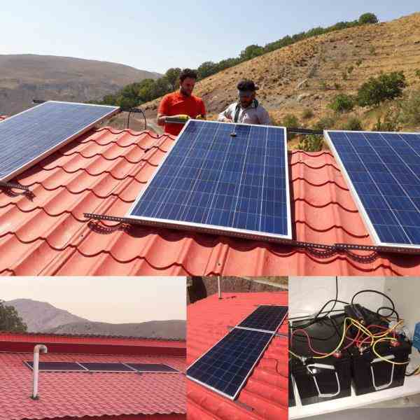 تجهیز برق خورشیدی ویلا و خانه باغ 