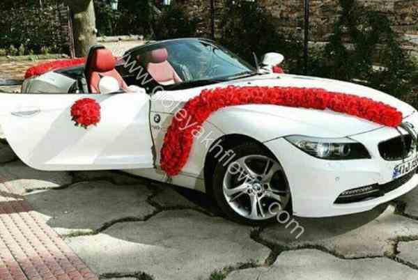 سبد گل ، دسته گل عروس ، گل ماشین عروس