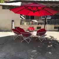 ☂️چتر ویلایی باغی ۴در۴گرد 