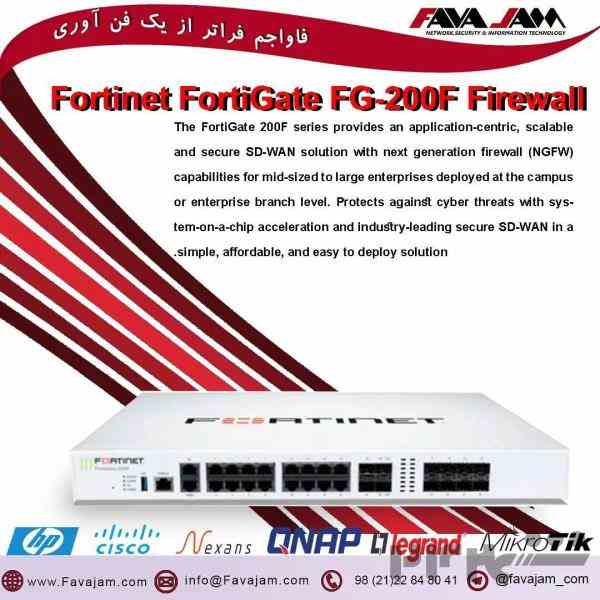🔴Fortinet FortiGate FG-200F Firewall