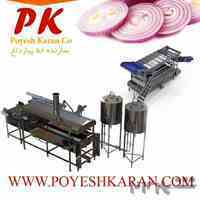 خط تولید پیاز داغ