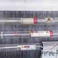 شارژ تیوب لامپ های لیزری co2