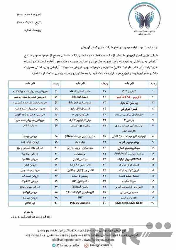 فروش سیلیکا ساینده و سیلیکا غلظت دهنده