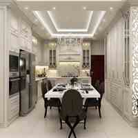 طراحی کابینت کلاسیک+ نقشه اجرایی رایگان