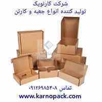 طراحی و تولید انواع کارتن بسته بندی کارنوپک