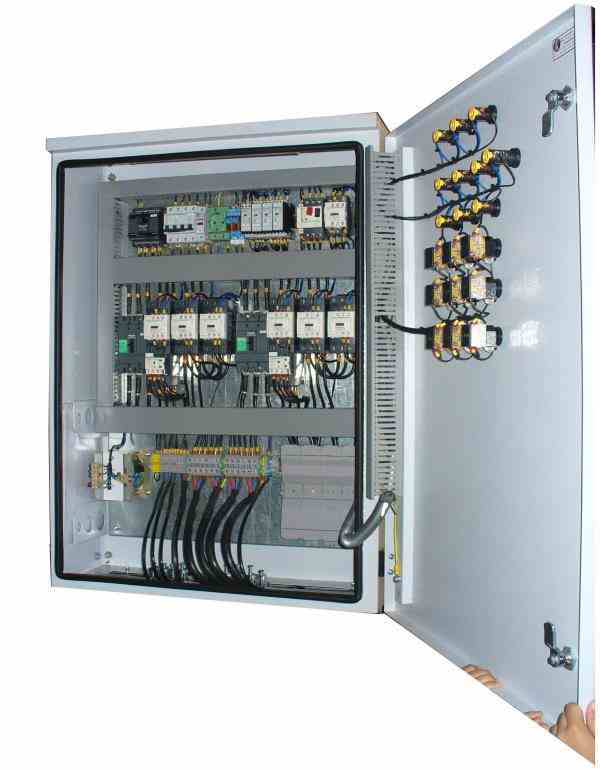 ساخت انواع تابلو برق فرمان و اتوماسیون PLC,HMI
