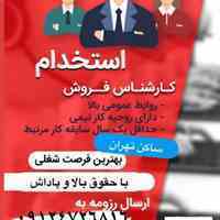 استخدام کارشناس فروش