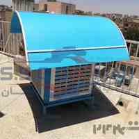 سایبان کولر آبی و گازی دومان