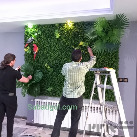 طراحی و اجرای دیوارسبز،گرین وال و دیوار گل مصنوعی با گلها و گیاههان مصنوعی با کیفیت خارجی