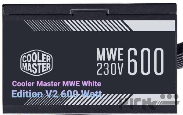  power cooler master 600 white - پاور کولر مستر 600 