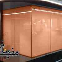 شیشه رنگی لاکوبل ؛ شیشه دکوراتیو ؛ چاپ روی شیشه ؛ شیشه بین کابینتی ؛ شیشه دیوارپوش
