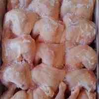 مرغ و گوشت منجمد