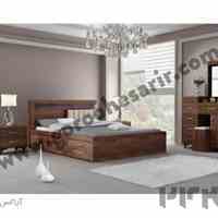 تخت خواب دونفره مدل آراس