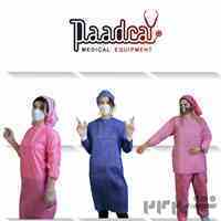 لباس بیمارستانی گان آرایشی روپوش پزشکی حوله یکبار مصرف ست ام آر آی گان جراح