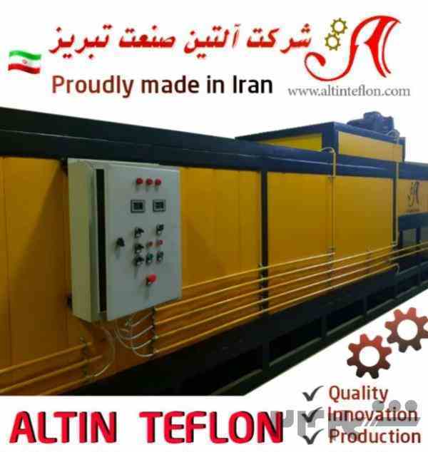 خط بازسازی ظروف تفلون 
