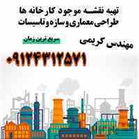 تهیه نقشه سایت پلان کارخانه ها 