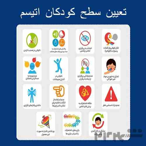 تعیین سطح کودکان اتیسم