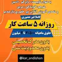 کار در منزل با گوشی