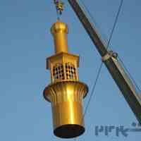 ساخت گنبد گلدسته منار