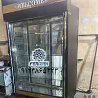ارزان ترین کارخانه تولیدی یخچال ایستاده ویترینی در ایلام صنایع برودتی فریزان