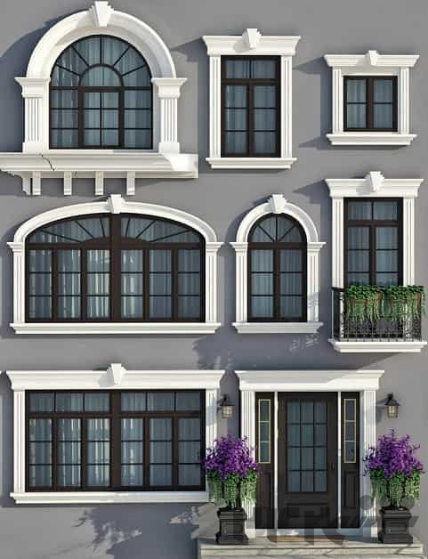 پنجره دو جداره upvc، درب دو جداره upvc