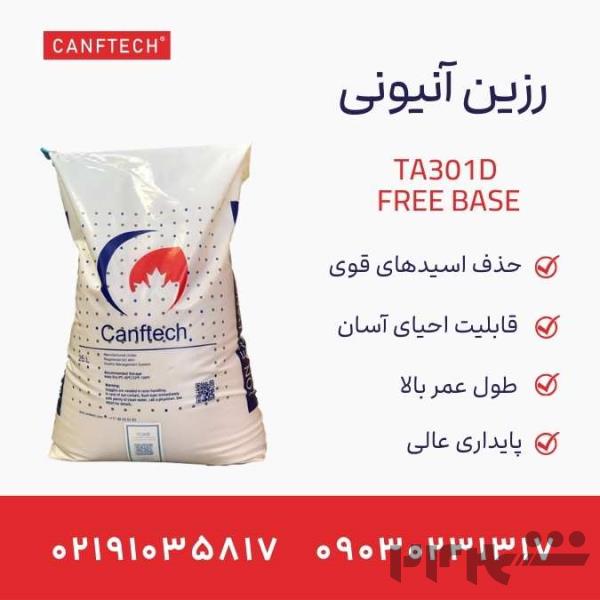 رزین آنیونی Canftech® TA301D-Free base: راهکار پیشرفته برای دمینرالیزاسیون آب