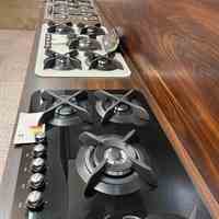 اجاق گاز رومیزی صفحه ای استیل شیشه ای