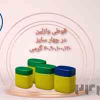 فروش عمده قوطی وازلین پلاستیکی – درب رنگی، پایه مقاوم، قابل سفارش