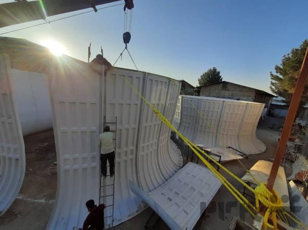 فروش انواع فن استک، دیفیوزر کامپوزیتی تنوره برج خنک کننده