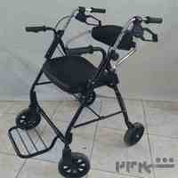  ویلچرو رولیتور. واکر ویلچر تاشو 