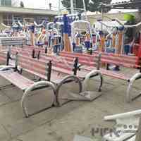 فروش مستقیم مبلمان شهری از تولیدی - نیمکت پارکی ، سطل زباله 