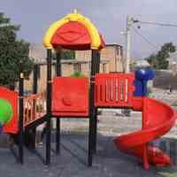 مجموعه بازی پلی اتیلن پارکی تاب سرسره 