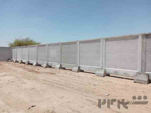 نیوجرسی بتنی . دیوار پیش ساخته