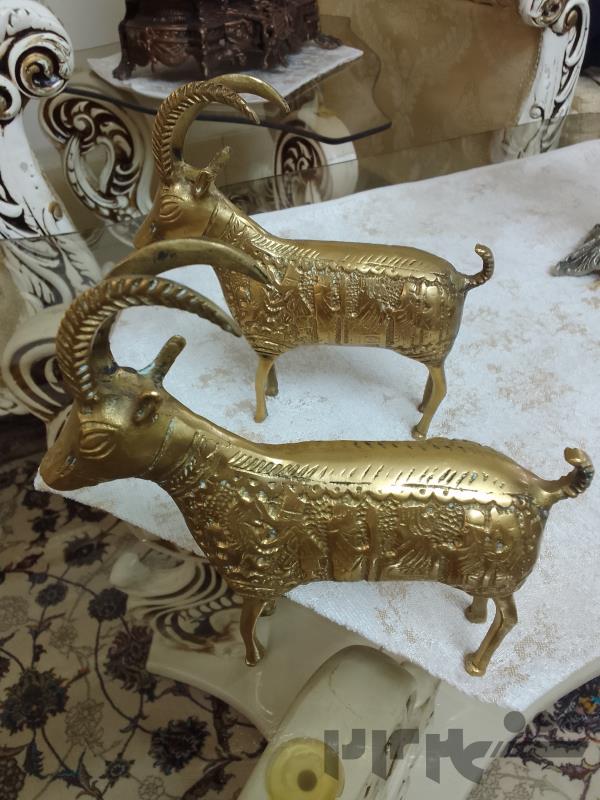 بز کوهی برنجی 