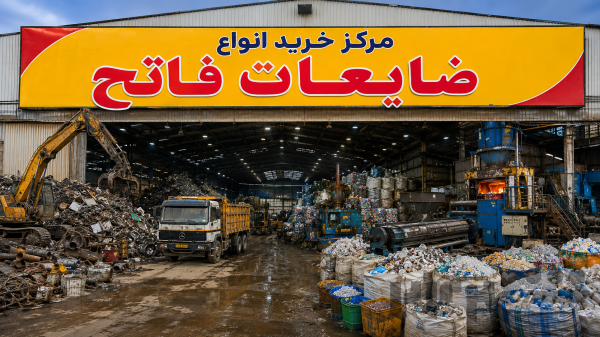 خرید انواع ضایعات آهن آلات و مواد پلاستیکی فاتح 