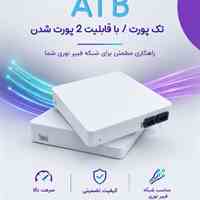 پریز دو پورت فیبر نوری ATB